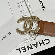 Chanel Brown Belt - 3