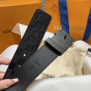 Louis Vuitton Black Damier Belt - 2