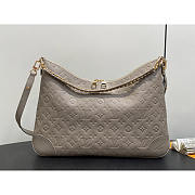 Louis Vuitton Boulogne GM Handbag Grey 40x29x15cm - 2
