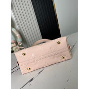 Louis Vuitton CarryAll PM Cowhide Leather Pink 29x24x12cm - 4