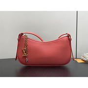 Louis Vuitton Pochette LV Bloom Calfskin Rose 23x10x4cm - 1