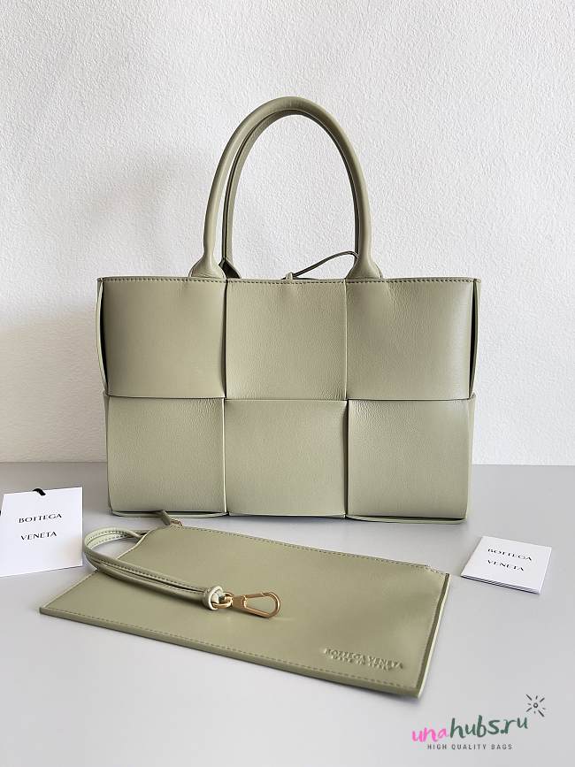 Bottega Veneta Medium arco Tote bag Green 30x20x11.5cm - 1