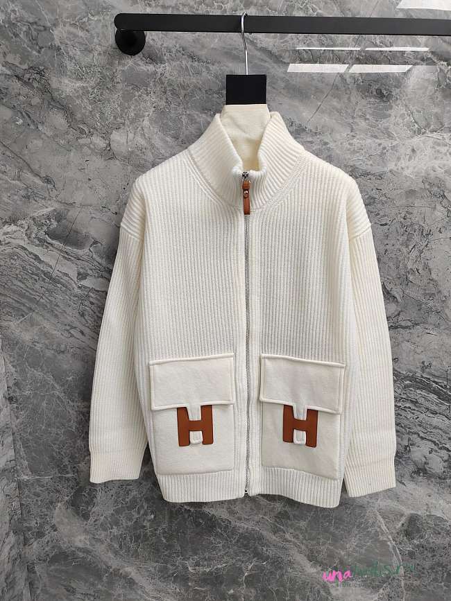 Hermes White Jacket 02 - 1