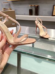 Christian Louboutin Nudes Rosalie Patent sandals 10cm - 2