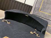 Chanel Coco Flap Bag Black Vintage 26cm - 4