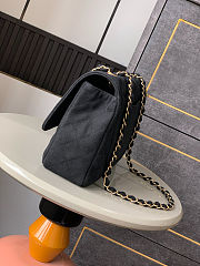 Chanel Coco Flap Bag Black Vintage 26cm - 3