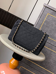 Chanel Coco Flap Bag Black Vintage 26cm - 2