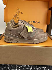 Louis Vuitton Trainer Sneaker Brown - 1