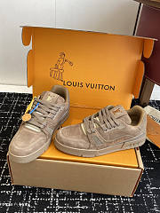 Louis Vuitton Trainer Sneaker Brown - 4