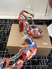 Christian Louboutin Supramariza 130mm Leather Sandals - 4