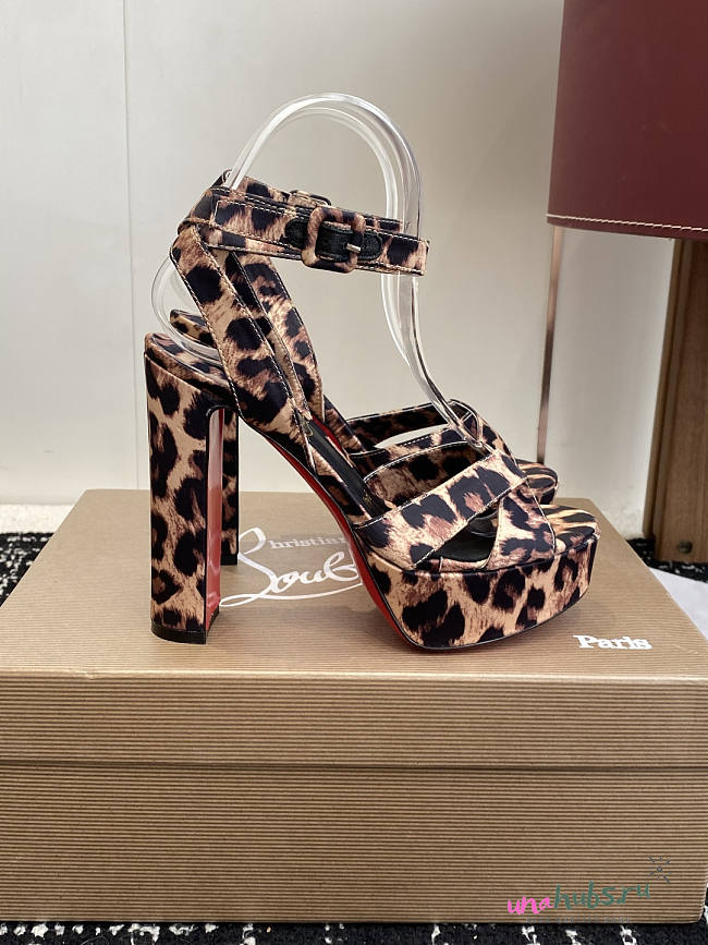 Christian Louboutin Supramariza 130 leopard-print - 1