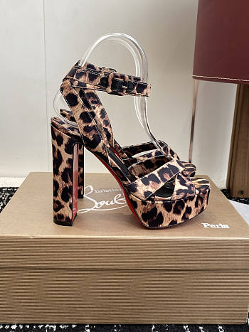 Christian Louboutin Supramariza 130 leopard-print