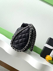 Chanel Chain Around Hobo Black Lambskin 29x12x31cm - 3
