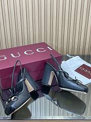 Gucci Women's Horsebit slingback pump 9.5cm - 2