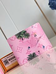 Louis Vuitton Wallet Pink 11x9cm - 1
