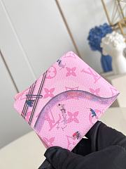 Louis Vuitton Wallet Pink 11x9cm - 3