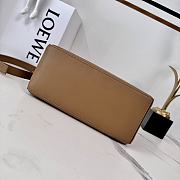 Loewe Puzzle Small leather and suede tote bag 24x10.5x16cm - 5