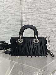 Dior Lady D-joy Bag Black 22cm - 3