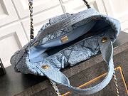 Chanel 25k Bag Denim 38x29x5cm - 5