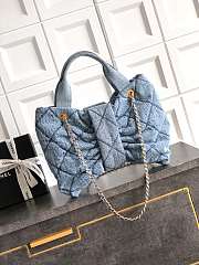 Chanel 25k Bag Denim 38x29x5cm - 2