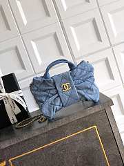 Chanel 25k Bag Denim 26x18x5cm - 1