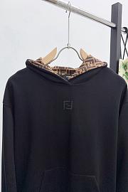Fendi Sweatshirt Black cotton sweatshirt - 3