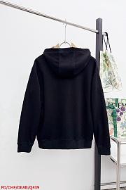 Fendi Sweatshirt Black cotton sweatshirt - 2