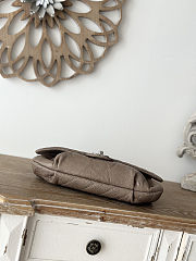 Chanel Flap Bag Vintage Taupe Caviar 30x18x4cm - 4