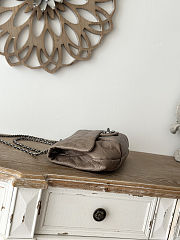 Chanel Flap Bag Vintage Taupe Caviar 30x18x4cm - 3