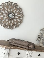 Chanel Flap Bag Vintage Taupe Caviar 40x30cm - 2