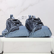 Balenciaga 3XL distressed lace-up sneakers - 3