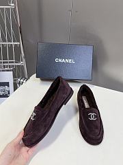 Chanel Burgundy Loafer - 3
