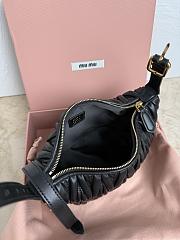 Miu Miu Matelassé Black leather Pouch 15x8.5x8cm - 4