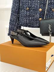 Louis Vuitton Legacy Slingback Pump Black 5.5cm - 1