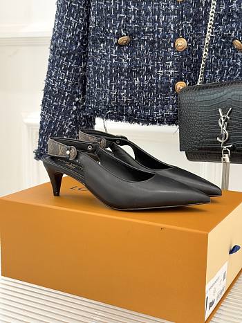 Louis Vuitton Legacy Slingback Pump Black 5.5cm