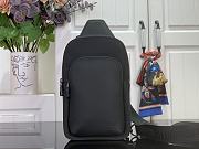 Louis Vuitton Slingback Black Avenue 33x16x5.7cm - 1