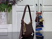 Louis Vuitton Pochette LV BLoom Burgundy 23x10x4cm - 3