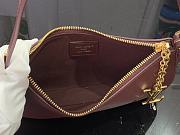 Louis Vuitton Pochette LV BLoom Burgundy 23x10x4cm - 2