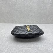 YSL Icarino Icare Mini Black Lambskin Hobo Bag - 17cm×18×4cm - 4