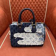 Louis Vuitton x Nigo Speedy Denim 25x15x15cm - 2