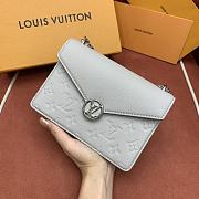 Louis Vuitton Wallet On Chain Rosy Grey 19.5x13.5x6.5cm - 5