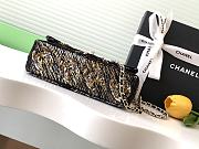 Chanel Flap Bag Sequins 21x14x8cm - 5