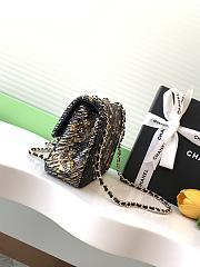 Chanel Flap Bag Sequins 21x14x8cm - 4