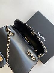 Chanel Flap Bag Sequins 21x14x8cm - 3