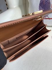 YSL Sunset Bag Brown 22x16x6cm - 5