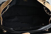 Chanel Suede Black & Beige Tote - 36x11.5x32cm - 2