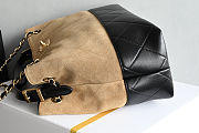 Chanel Suede Black & Beige Tote - 36x11.5x32cm - 3
