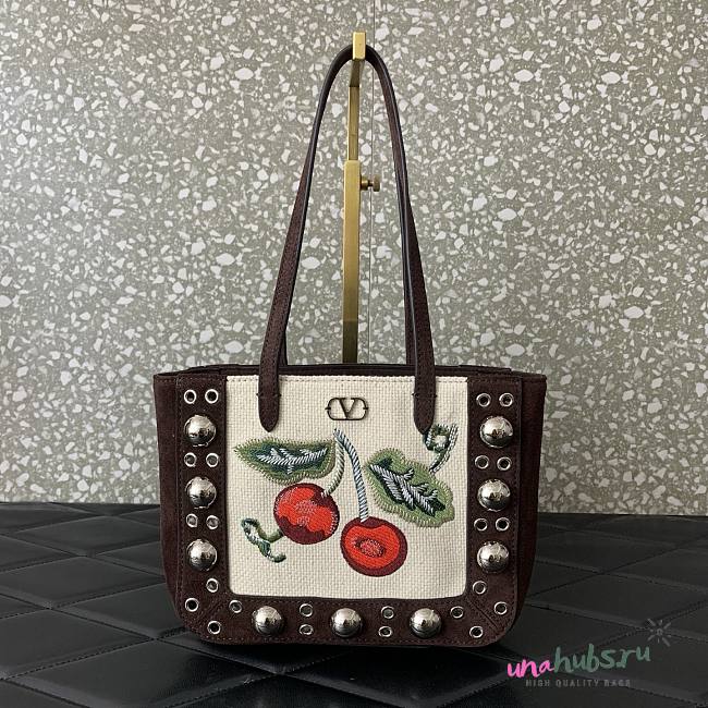Valentino Garavani Nellcote Mini Shopping Bag 21x16x5cm - 1