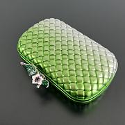 Bottega Veneta Knot Silver Green 20x12x5.5cm - 2