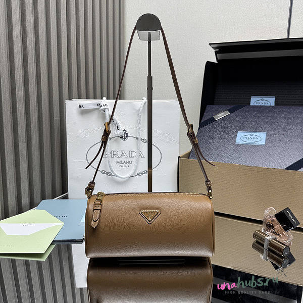 Prada Brown Pouch 22x9x7.5cm - 1